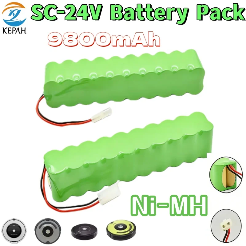 

Аккумуляторная батарея 24В Ni-MH 5.8-12.8Ач, замена для пылесосов Rowenta Air Force Extreme CD RH8770 RH8771WS RH877501