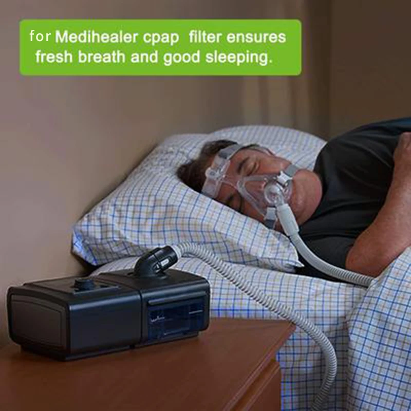 ตัวกรองโฟม CPAP แบบใช้ซ้ําได้ 20 ชิ้น-ตัวกรอง CPAP สําหรับด้วย Philips Respironics M Series