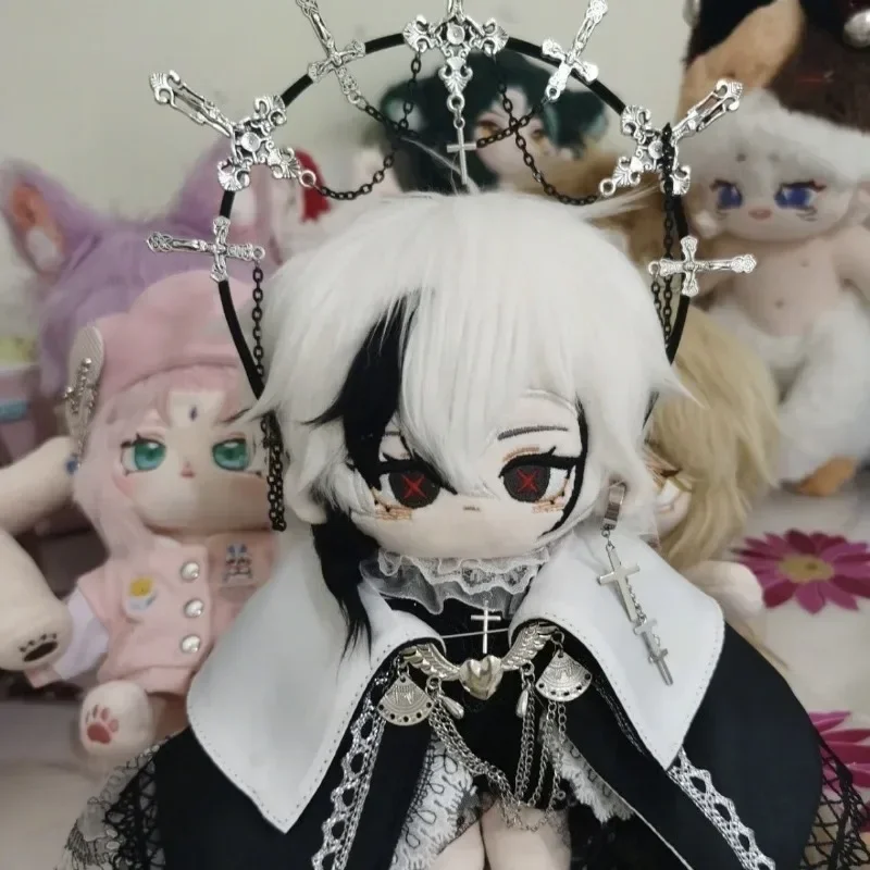20cm アニメゲーム 原神 カワイイ コスプレ ぬいぐるみ ボディ スケルトン入り アルレッキーノ ソフトぬいぐるみ モデル おもちゃ フィギュア ファン ギフト