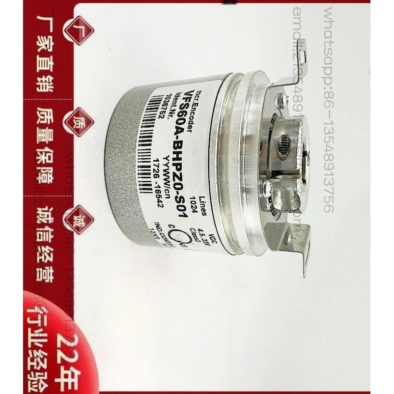 New VFS60A-BHPZ0-S01 Hollow Shaft Motor Rotary Encoder, Spot