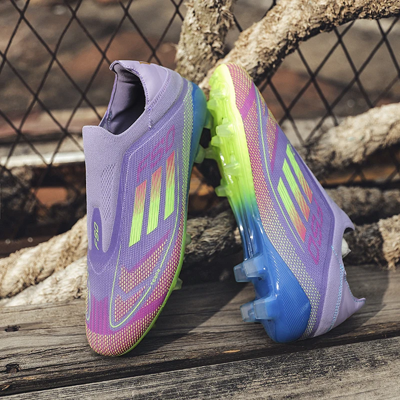 

Original Men Soccer Shoes Society Cleats Fast Professional Football Shoes Grass Training Football Field Boots Training Non-Slip