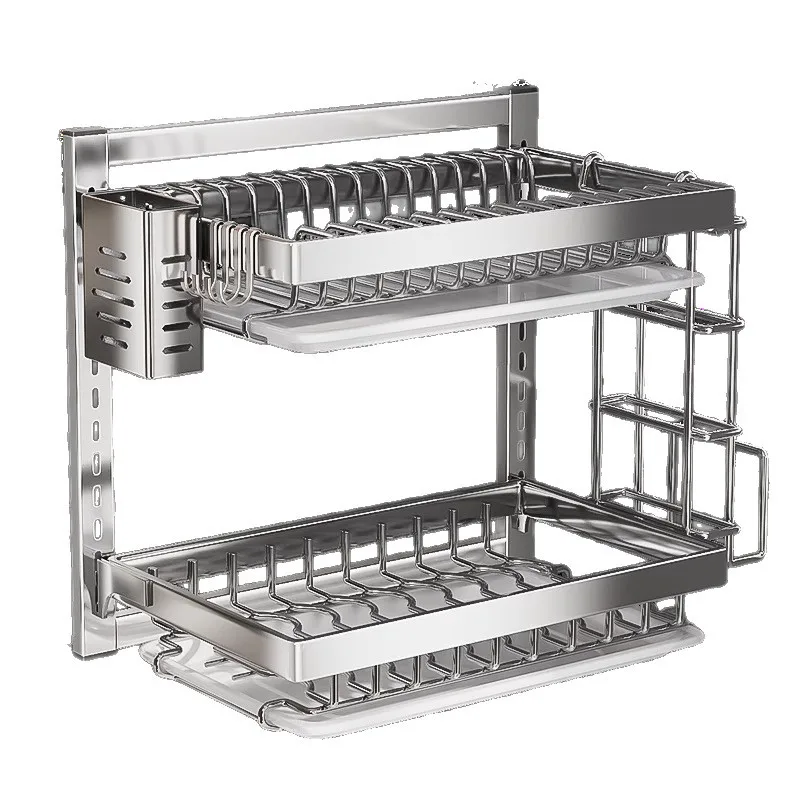 

Stainless Steel, Storage Rack, Wall Mount, Kitchen Storage, Water Rack
