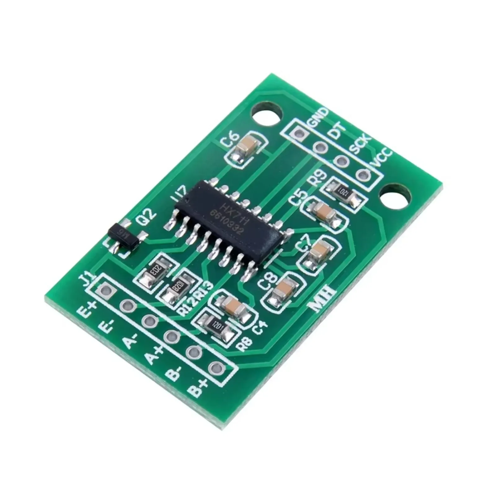 1PCS /2PCS HX711 Load Cell Amplifier Module Dual Channel Weighing Sensor for DIY Scale Projects Green PCB Design