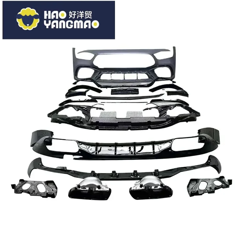 Suitable for Upgrade Kit FORBenz AMGGT50 GT53 GT43 Four-Door GT Convert to AMGGT63S Front Bumper Rear Diffuser Exhaust Tip
