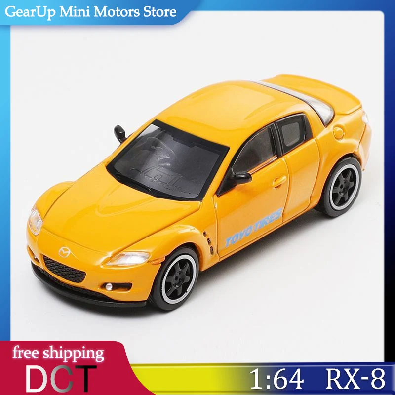 

New DCT 1:64 Mazda RX-8 Alloy Diecast Model Realistic Toy Display & Collectible for Mazda Vehicle Enthusiasts Car Model Pre-sal