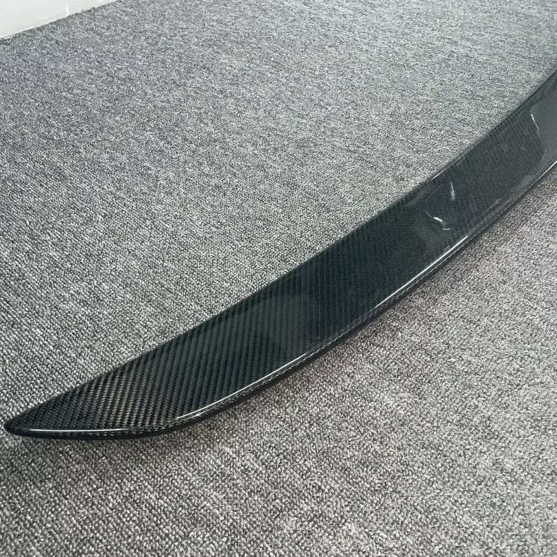 

For Saab 9-3 Trunk Spoiler H Style 2008-2012 Sedan Dry Carbon