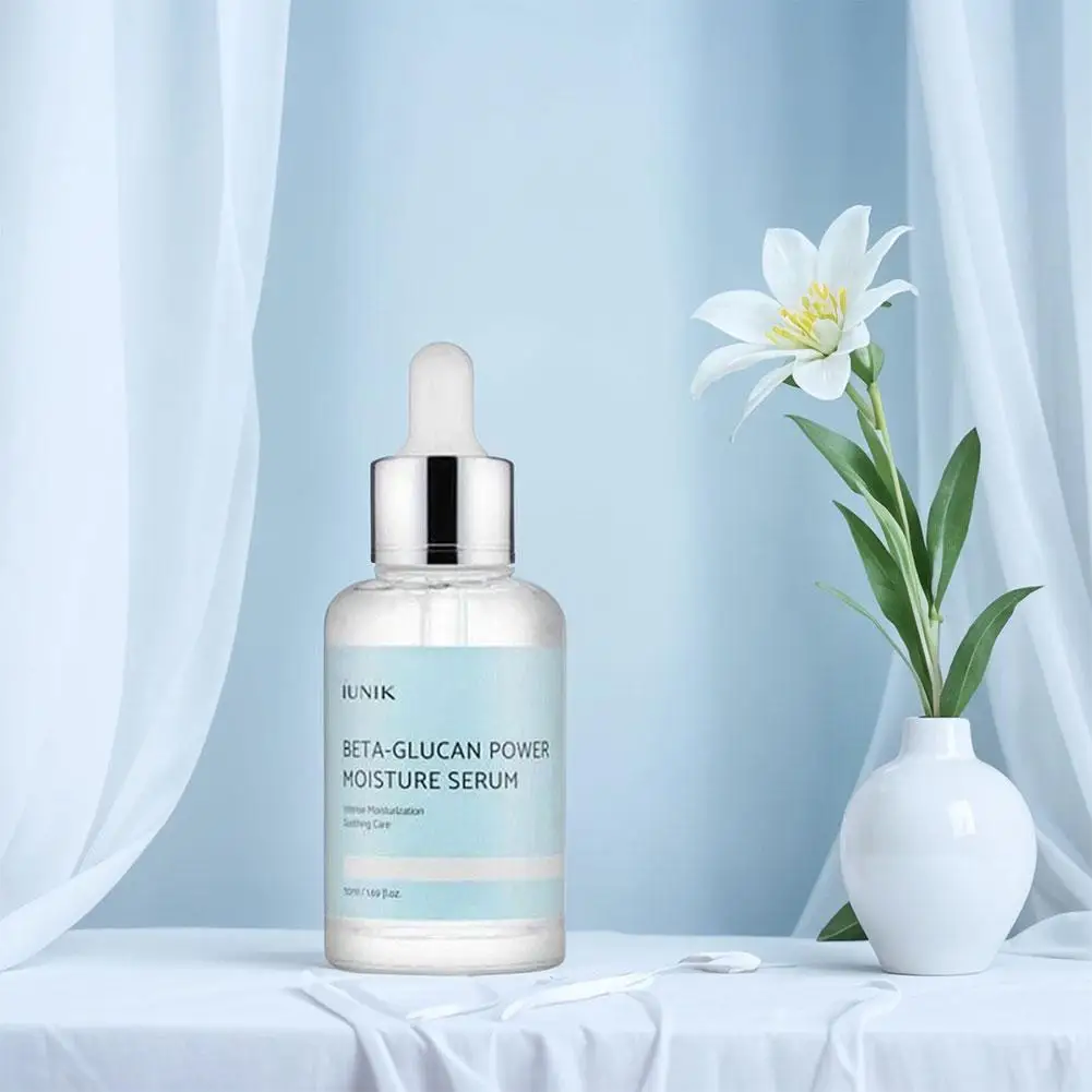 مصل ترطيب يومي من IUNIK بيتا جلوكان، جوهر توهج سريع الامتصاص لجميع أنواع البشرة يقوي الحاجز النباتي للعناية بالبشرة الكورية #5