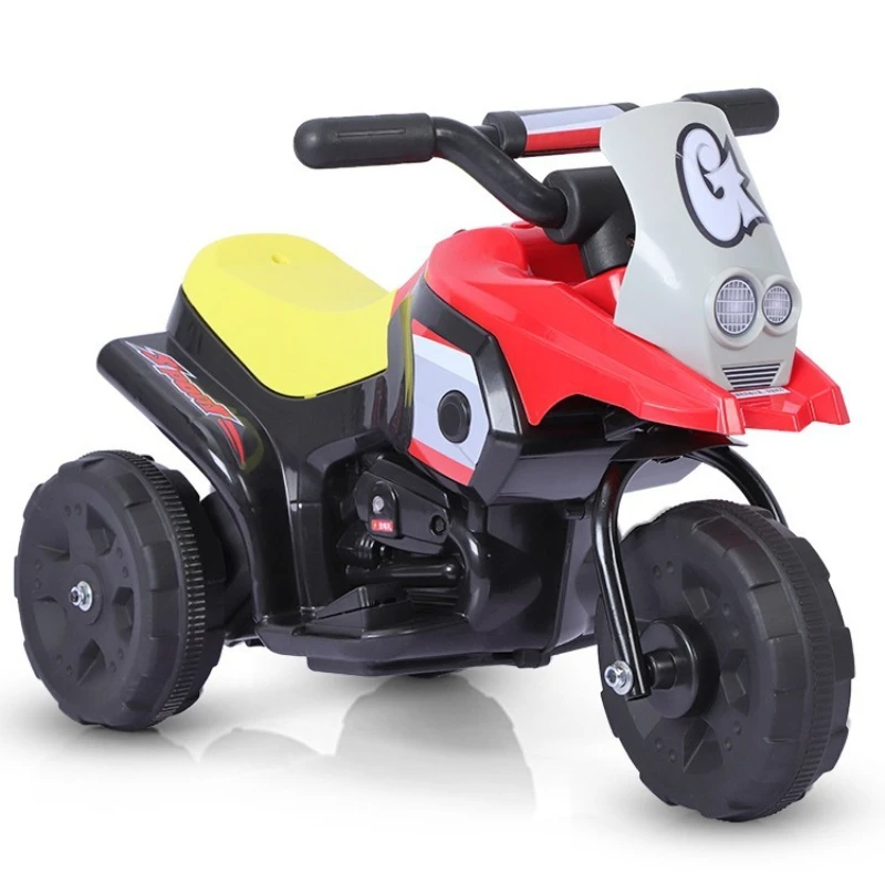 ‌Children's Electric Motorcycle with Pedal‌,Rechargeable Tricycle Toy 1-3Y,One-Button Start Parent Remote Control,Birthday Gift