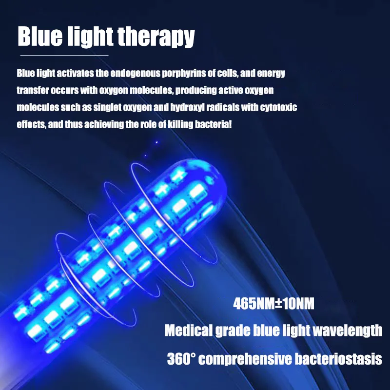 Gynecology Infections Treatment Red Light Therapy Vaginal Hygiene Tightening Wand Bacterial Vaginosis Vaginitis Treatment