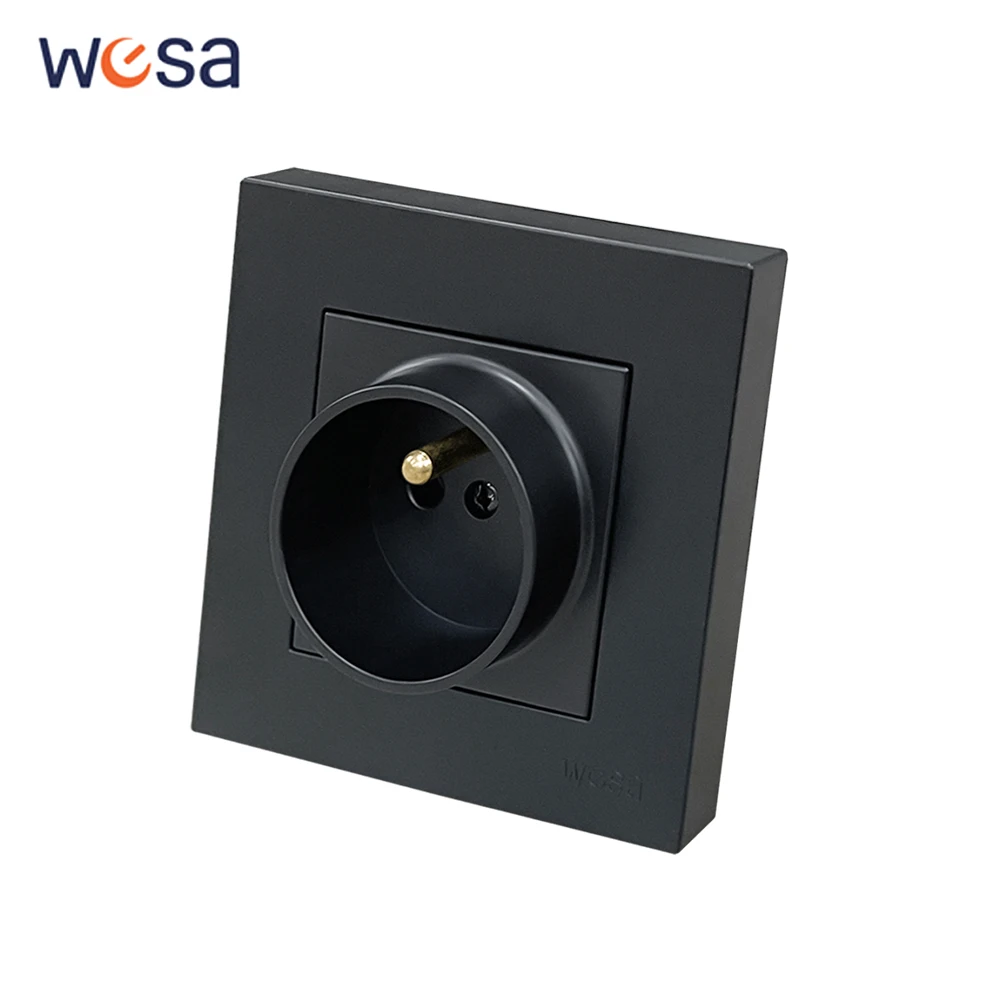 Black Wall Socket P…