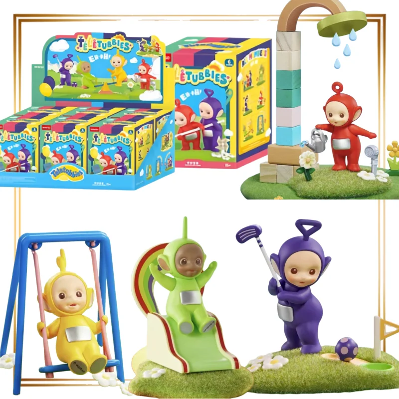 حقيقي مينيسو تليتبيز ماجيك آيلاند سلسلة صندوق أعمى التماثيل الطرفية اللعب دمية الحلي صندوق مفاجأة ديبسي أنيمي