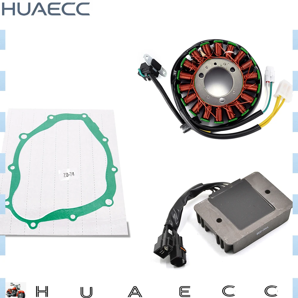 

For Suzuki SV650 SV 650 ABS 2017-2022 SV650X 19-22 SFV650 (ABS) Gladius 09-15 32101-17G22 Stator Coil + Gasket + Rectifier