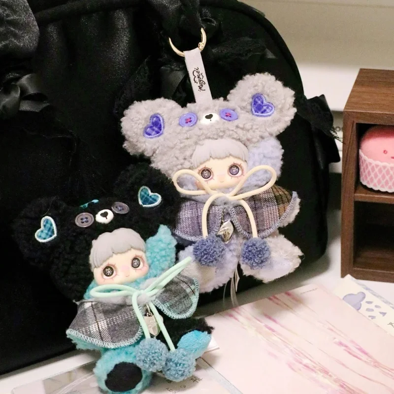 Em estoque original maymei teddy bear cookie série caixa cega de pelúcia boneca caixa misteriosa boneca de pelúcia presente aniversário para amigo