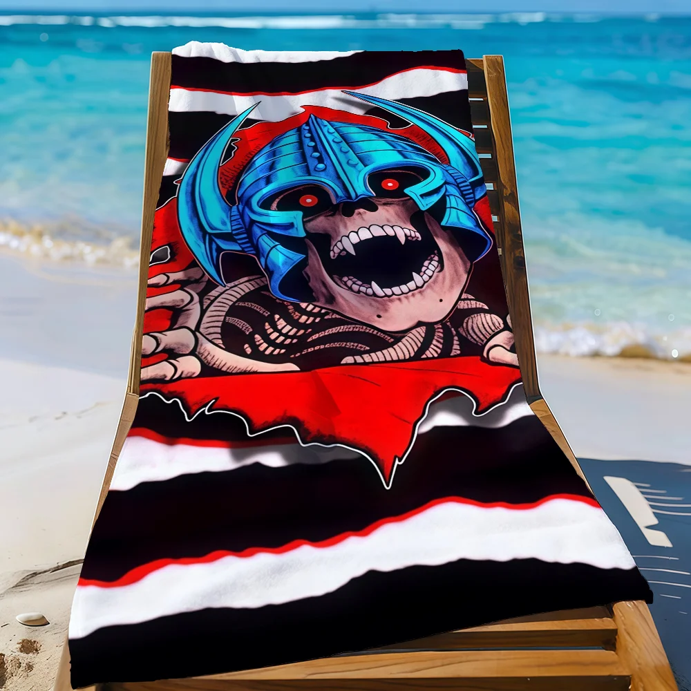 Toalha Brand P-Powell P-Peralta Leve e Amiga da Pele para Banho, Viagem, Piscina, Camping e Cruzeiro no Verão