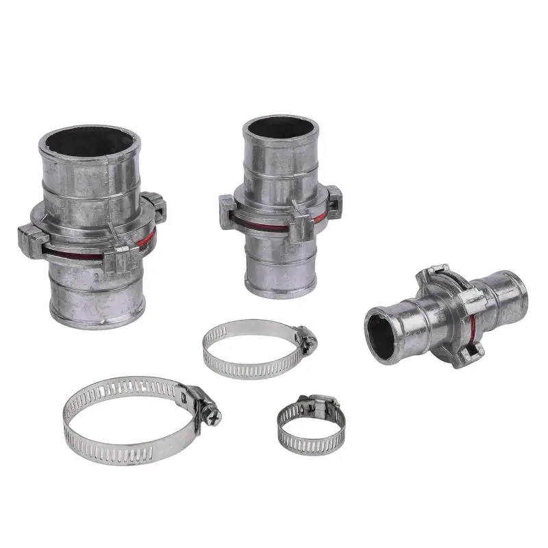 Fire Hose Connector Easy Install Fast Docking Snap Coupling Hose Clamp for Farm Garden Irrigation Systems