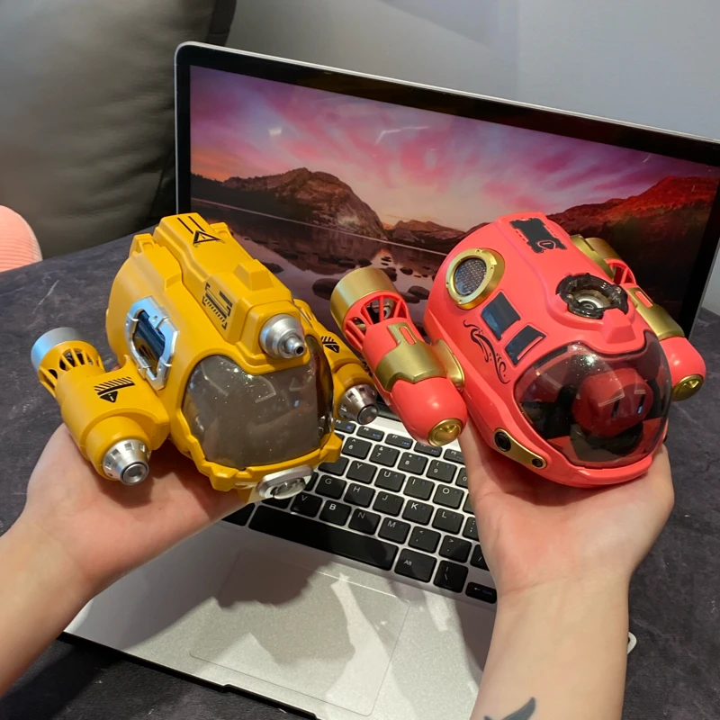 Spray Rc Boat Remote Control Submarine with Light Water Toys High Speed Smart Waterproof 360 Rotation Rc Racing Ship Kid Toys