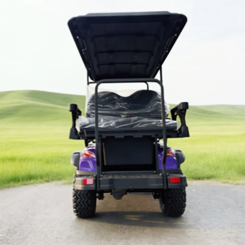 

Chinese Off Road Electric Go Kart For Adults 72V 120AH Lithium Hunting Electric Golf Cart 14-Inch Off-Road Tires Aluminum Wheels