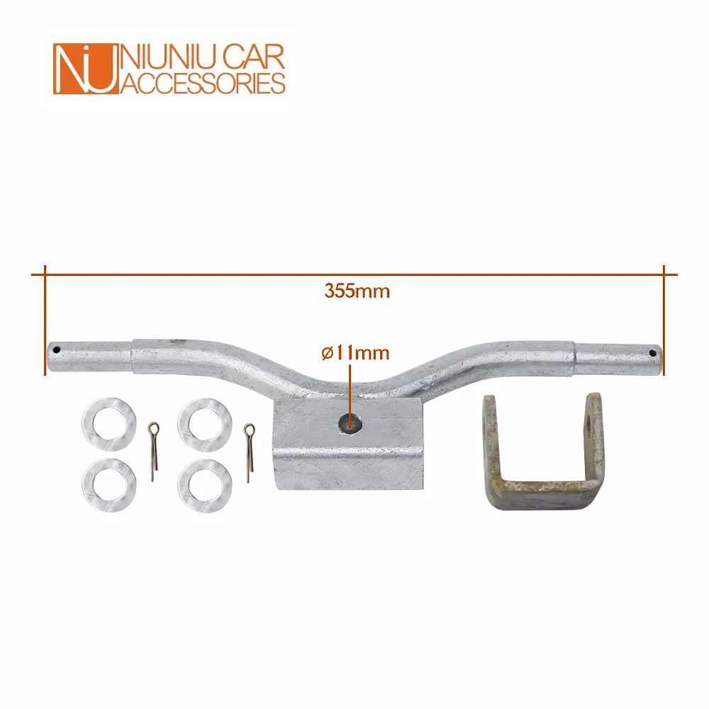 Blue 4 Inch Ribbed Boat Trailer Wobble Rollers Mounting Bracket 18mm Bore Soft Accessories Parts for Smooth Trailering