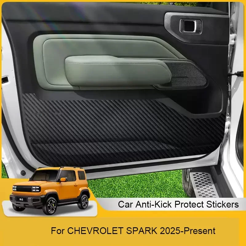 

Car Door Anti-Kick Protect Pad Auto Trunk Anti-Dirty Scratch Resistant Exterior Accessories For CHEVROLET SPARK 2025-Present