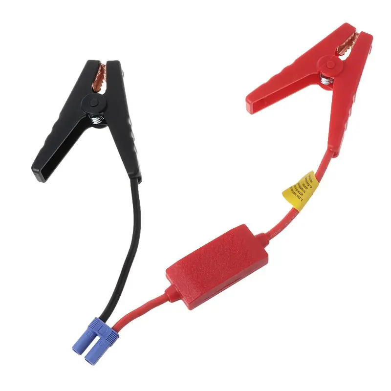 Smart Clips for Car Jump Starter Booster Cables with EC5 Connector Emergency Car Battery Clamp Accessories Red-Black Wire Clip