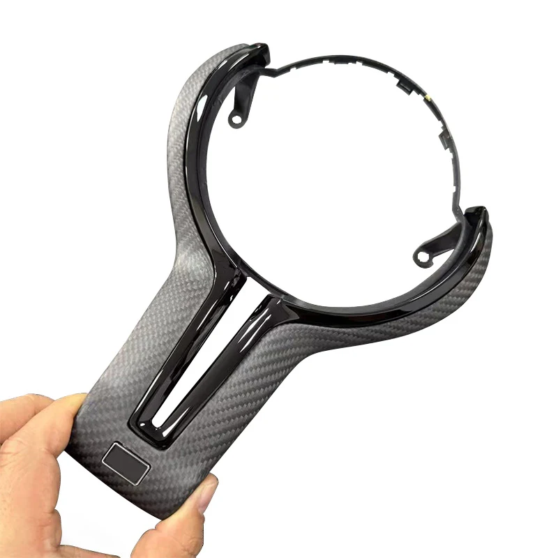 Odpowiedni do BMW F01 F06 F10 F11 F20 F22 F30 F31 F32 F36 M2 F87 M3 nakładka na kierownicę z włókna węglowego dekoracja M sport perfor — 2