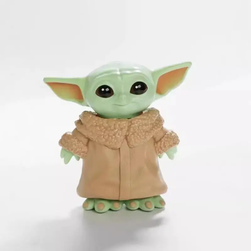 STAR WARS The Mandalorian The Child Grogu Hasbro Voice Baby Yoda Action Figure Toy Kids Gift