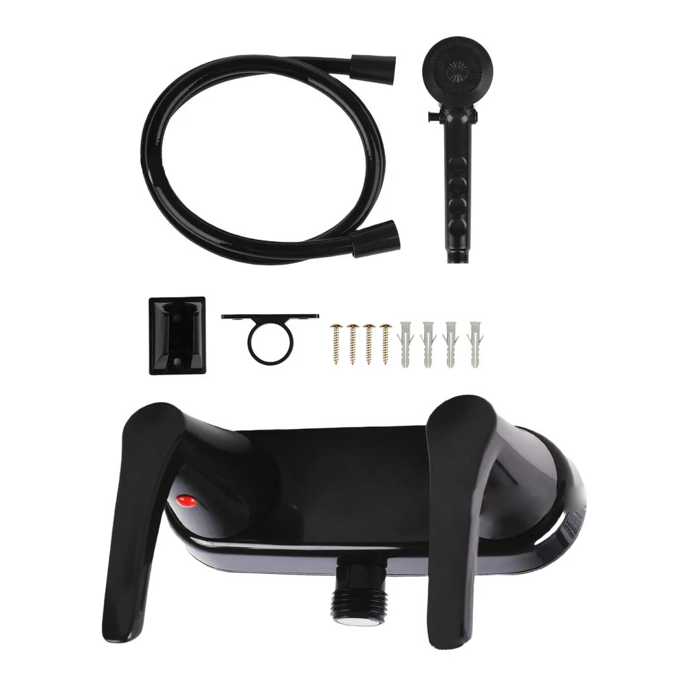 

Компактный дизайн Душ с двойным управлением, совместимый с большинством душевых систем для прицепов Компактный смеситель для душевых душа на открытом воздухе