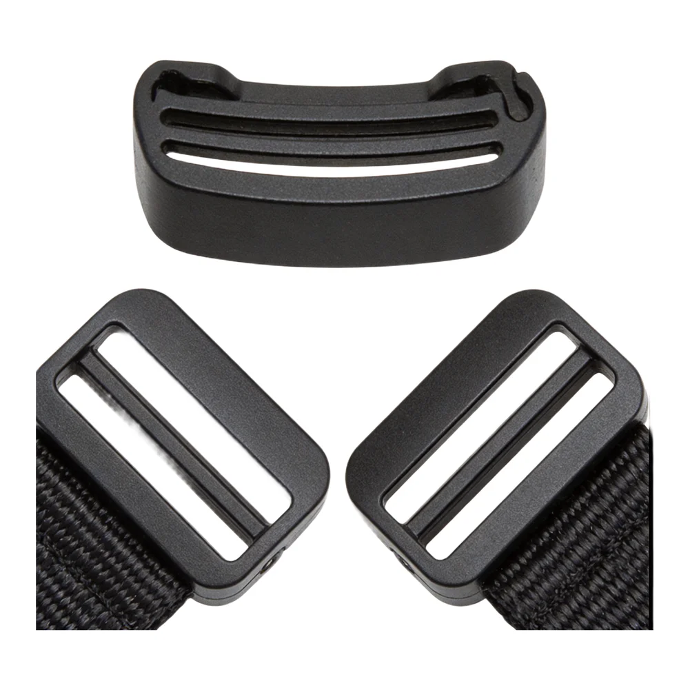 2Pcs For Webbing Fixing Clip for Backpack Strap Securing Quick Slip Diving Keeper for For Webbing Tail Management