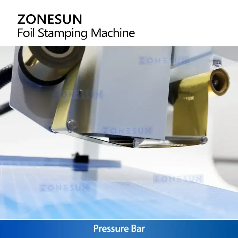 ZONESUN ZS-8025 Automatic Digital Hot Foil Stamping Machine Windows OS 20-50mm/s Plateless Heat Press Leather Card Crafts Printe - view 3