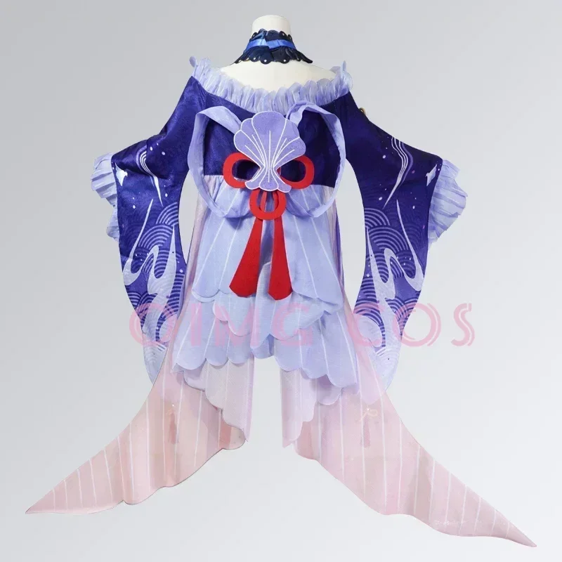 SN66 Sangonomiya Kokomi Cosplay Kostüm Genshin Impact Uniform Perücke Anime Chinesischen Stil Halloween Kostüme GameW & M