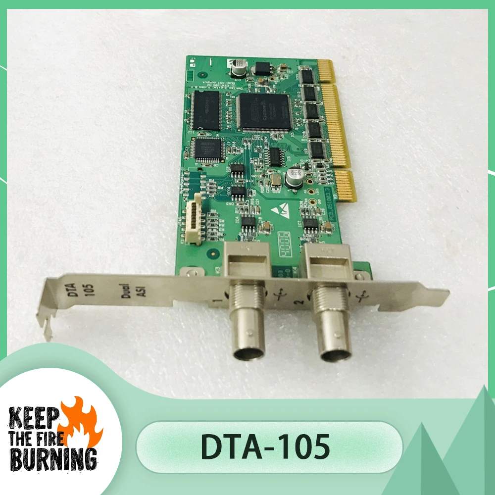 

For DekTec R2 Dual-Channel ASI Output DVB Digital Code Stream Playing Card DTA-105