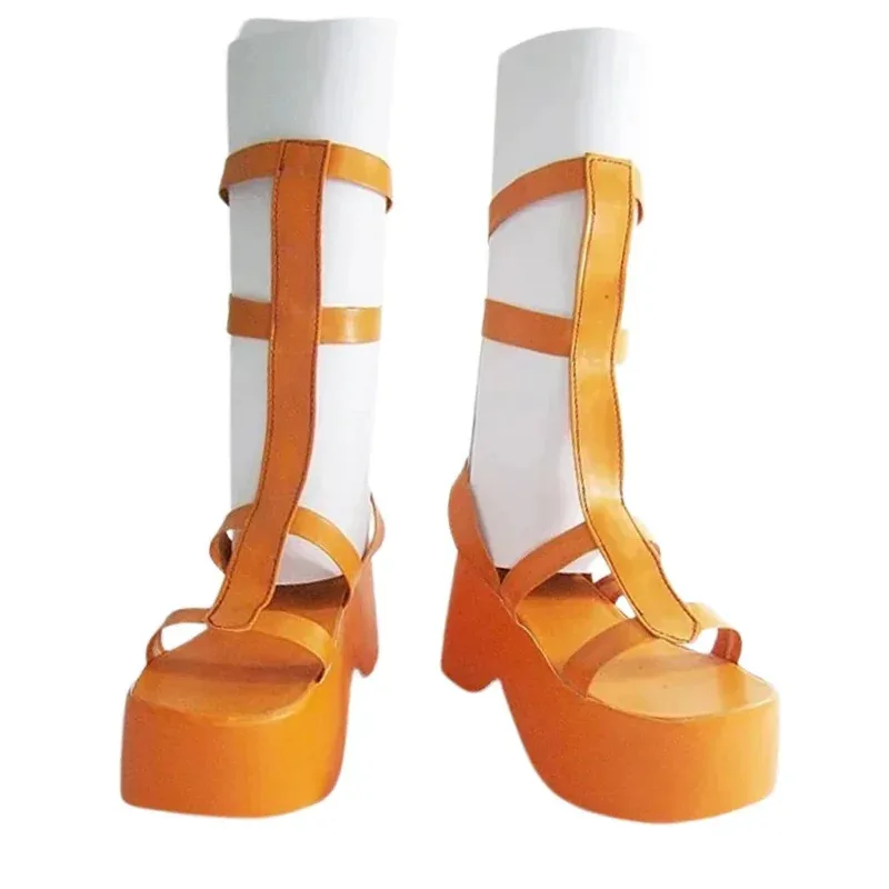 

RealCos Nami 2021, обувь для косплея, аксессуары для костюмов, маскировка, сандалии на высокой подошве, ботинки для взрослых и женщин, реквизит для ролевых игр на Хэллоуин