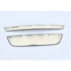 Stainless Steel Front+Rear Bumpers Car Accessories Bumper Guard board Fit For Buick Encore 2013 -2020