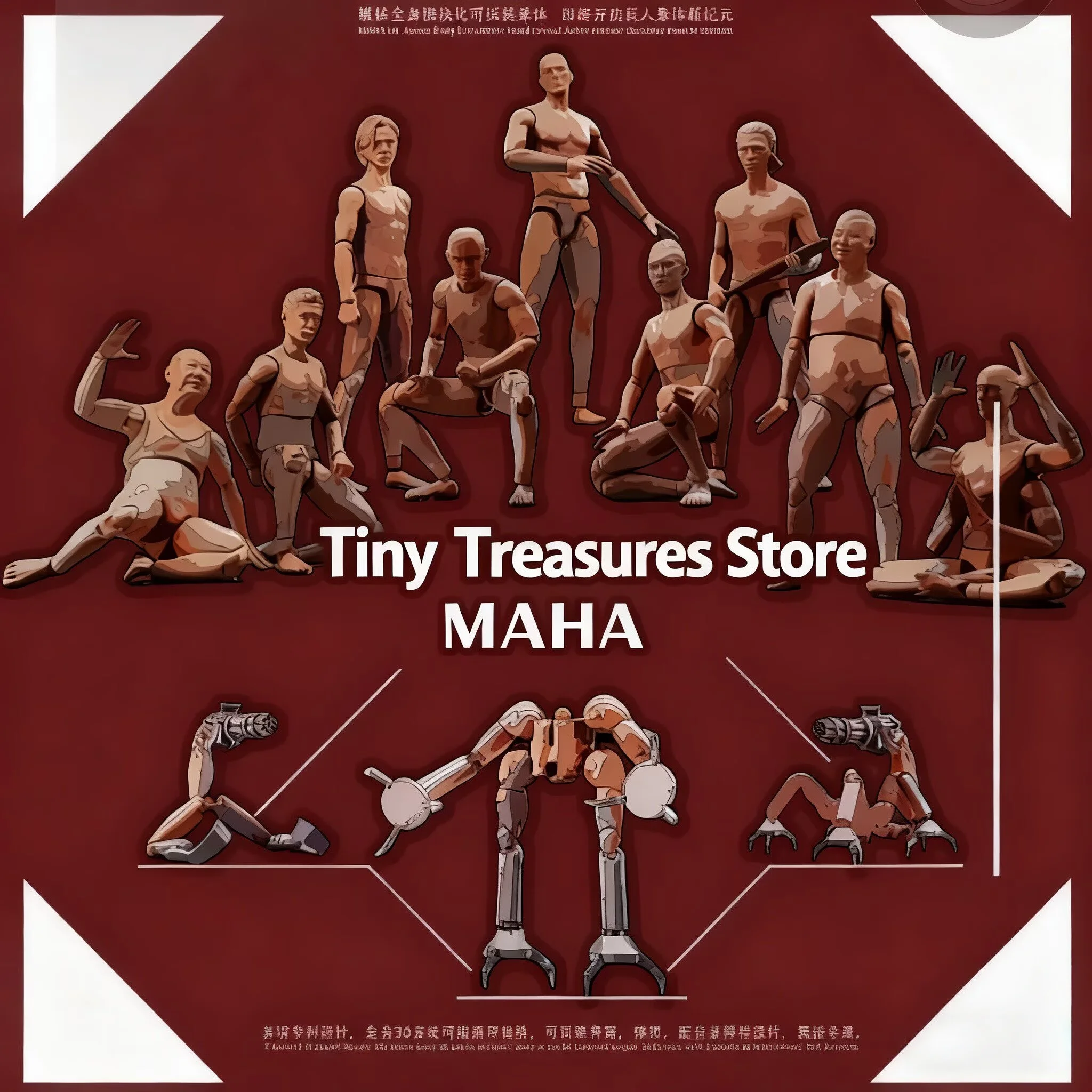 

Professional 1/6 Scale Poseable Manikin - Modelcore Modular Body For Artists (In Stock)