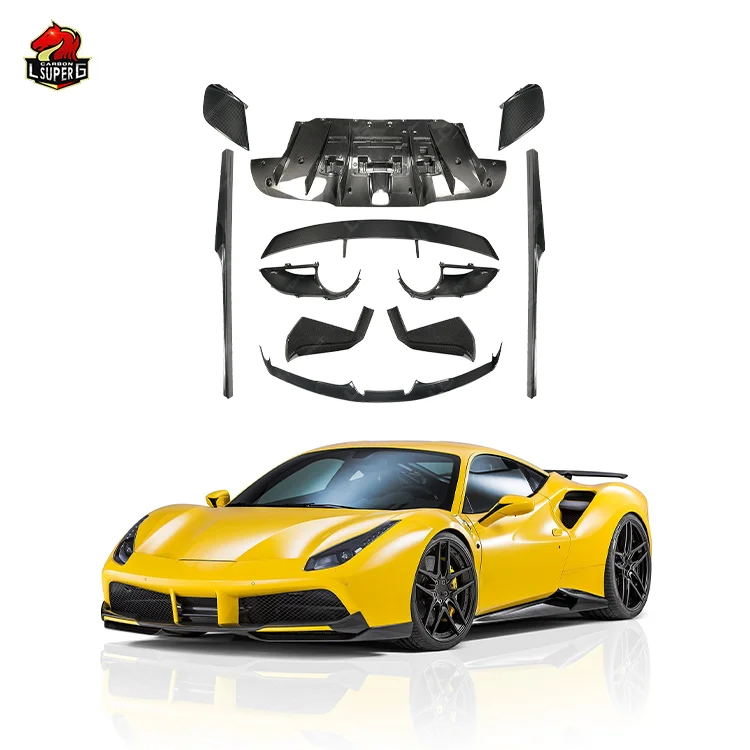 Für Ferrari 488 N Style Carbonfaser-Bodykit
