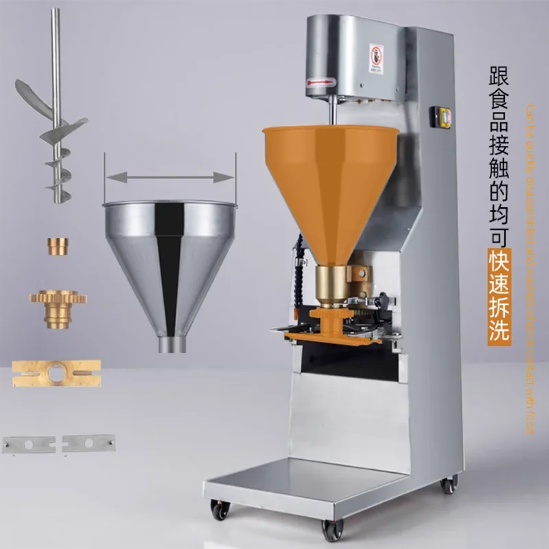 2025 Nouvelle machine commerciale entièrement automatique de fruits de mer pour la fabrication de boulettes de poisson et de boulettes de viande