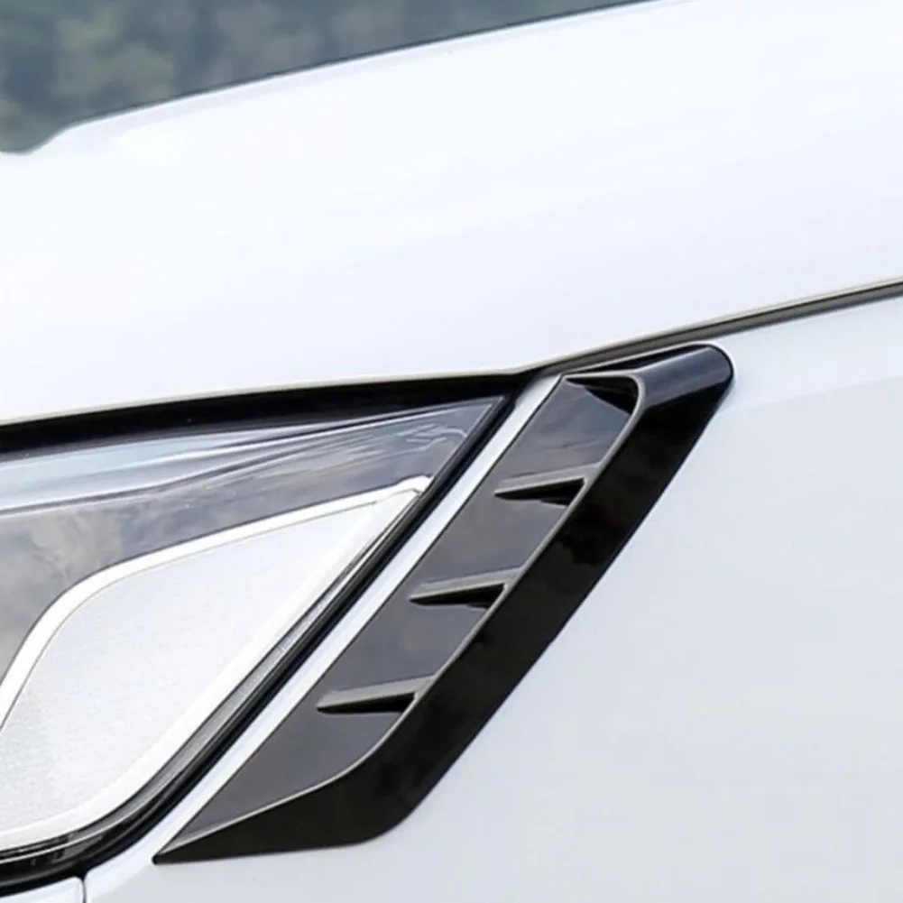 01     Car Headlight Eyebrow Eyelids Stickers Trim Cover Light Eyelid Eyebrow Stickers Multifunctional Car Light Eyebrow Cover