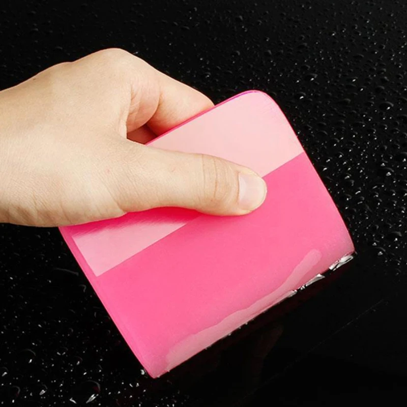 

Резиновый скребок PPF с защитой от царапин, мягкий мини-скребок из TPU для установки пленки, инструмент для оклейки автомобилей и тонировки стекол