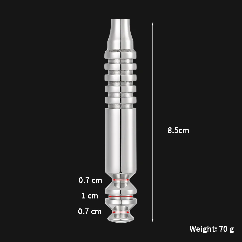مقبض ماكينة حلاقة آمن بحافة مزدوجة من الفولاذ المقاوم للصدأ سعة 316 لتر (بدون رأس)