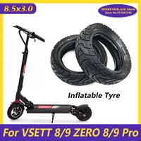 8.5 Inch 8.5x3.0 Tyre Tube for VSETT 8 9 ZERO 8 9 Pro Hoverboard Double Drive Dual Motor Electric Scooter 8 1/2x3.0 Tire