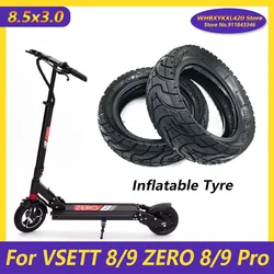 8.5 Inch 8.5x3.0 Tyre Tube for VSETT 8 9 ZERO 8 9 Pro Hoverboard Double Drive Dual Motor Electric Scooter 8 1/2x3.0 Tire
