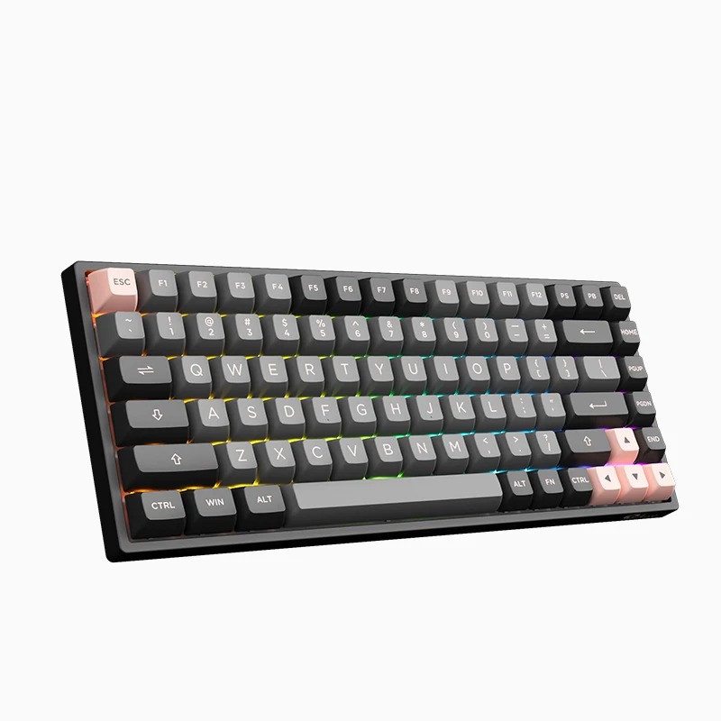 N-key Rollover ولوحة المفاتيح اللاسلكية للكمبيوتر Winlock RGB للهواتف الذكية Ipad