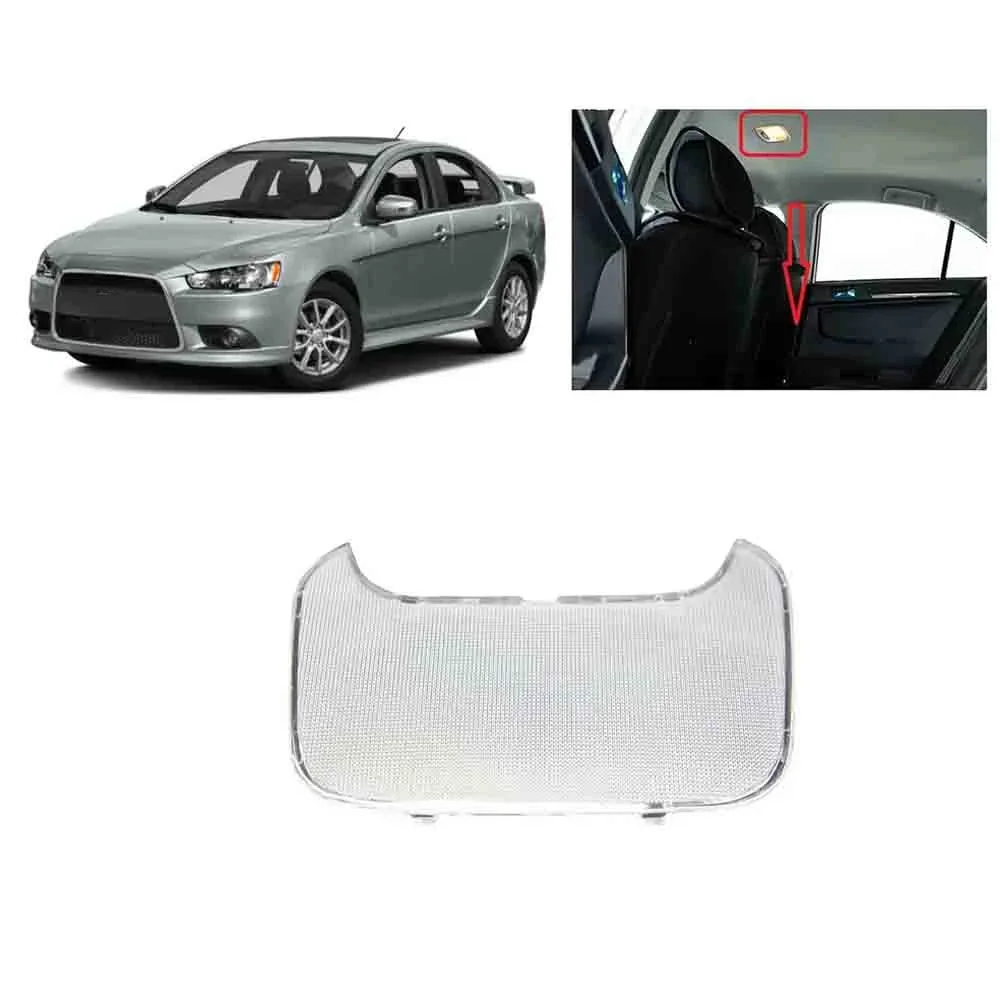 1 Pcs Reading Lamp Cover Shell for Lancer CX CY EVO Interior Roof Dome Light for Pajero V70 V60 Rear Dome Lamp Cover MR250712