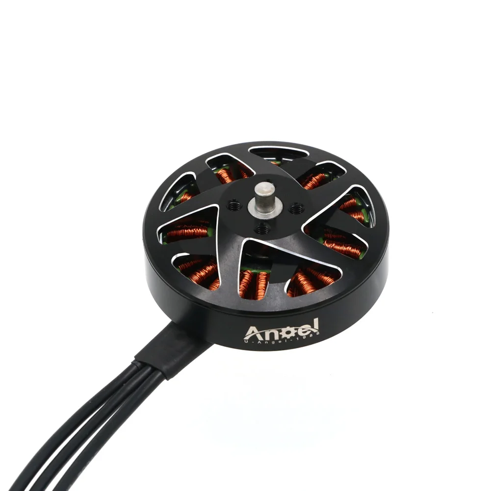 4ชิ้น uangel 4108 X4108 380KV 600KV RC มอเตอร์แบบไร้แปรงชิ้นส่วนเฮลิคอปเตอร์แบบหลายใบพัดแรงบิดขนาดใหญ่มอเตอร์เสียงต่ำสำหรับโดรน RC FPV