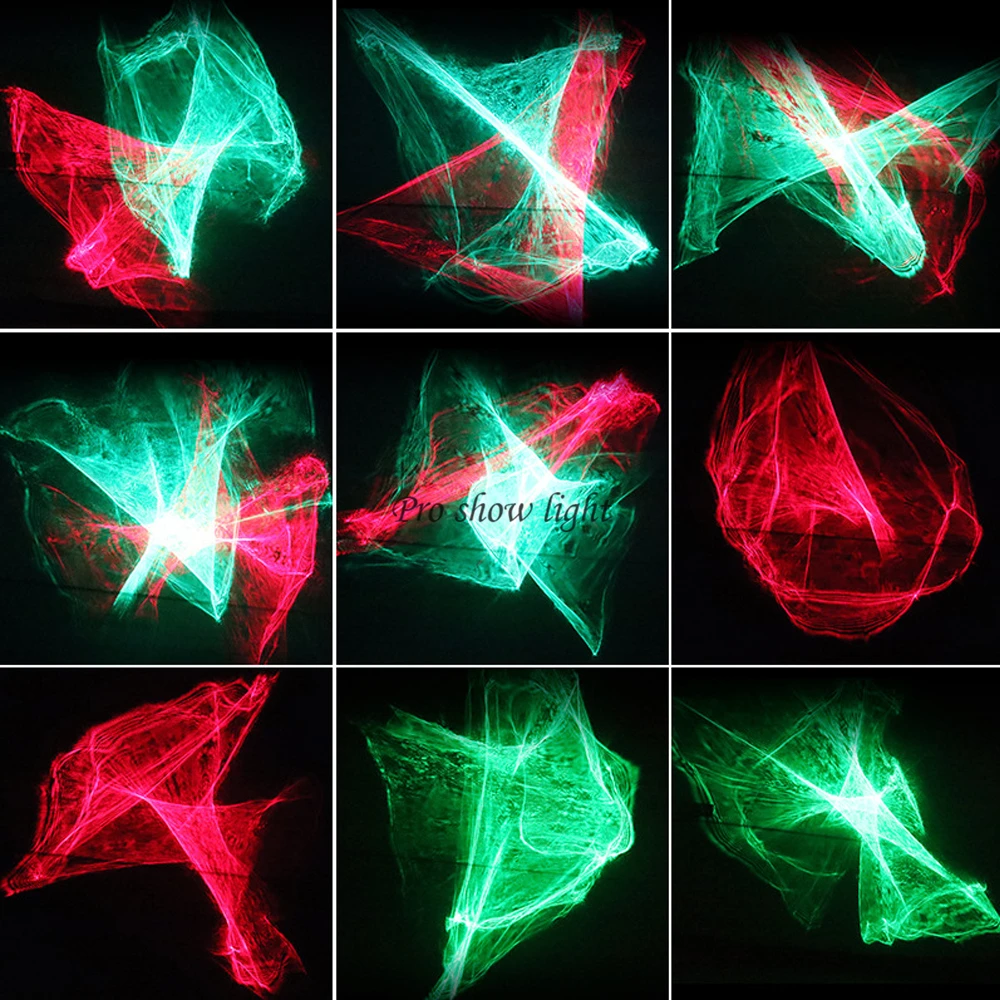 Proyector LED Aurora 2 en 1 efecto Aurora láser Control remoto DJ Disco proyector de luz láser USB LED efecto de iluminación de escenario fiesta