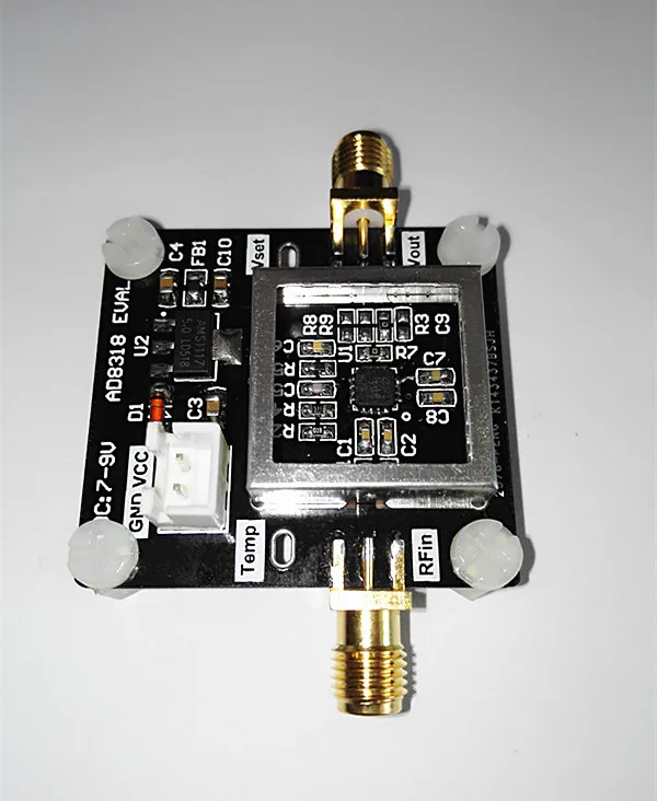 

AD8318 Module Power Meter Logarithmic Detector 1M-8GHz 70dB Dynamic ALC AGC Control