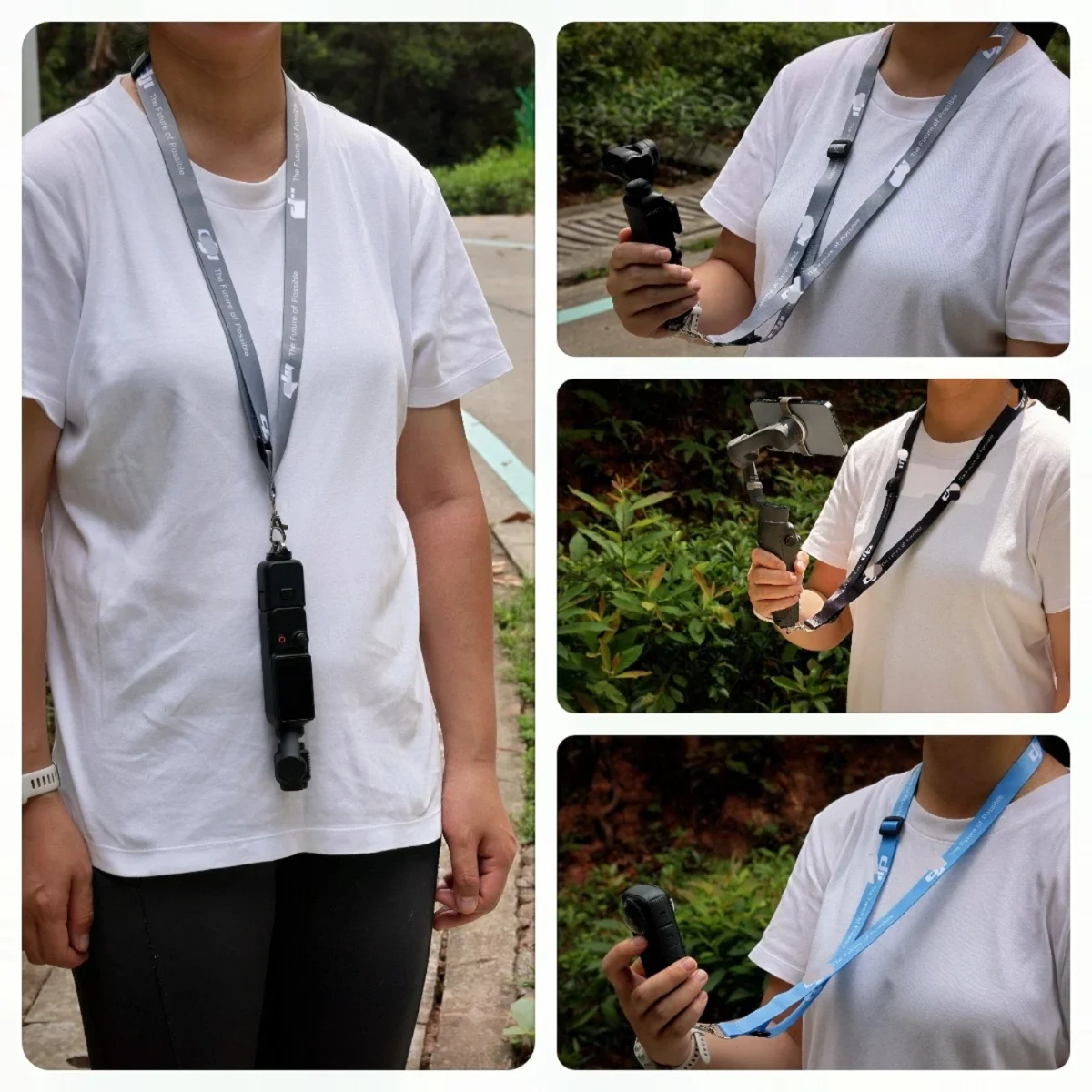 Adjustable Lanyard Belt Neck Strap for DJI OSMO Pocket 2 3/ OM 7 8 OSMO Mobile  Zhiyun Smooth Q Handheld Gimbal Accessories view 6