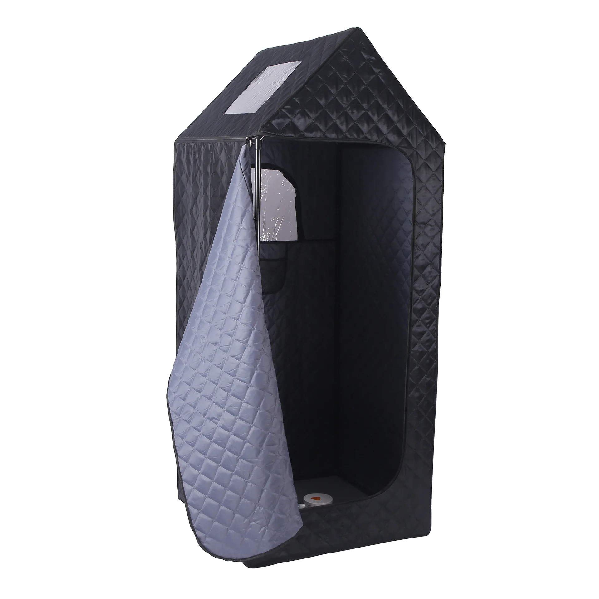 Amazon popular single movable sweat  foldable storage portable  household sweat steaming box