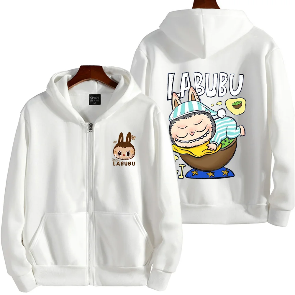 Anime LABUBU Print Hoodies Couple student street sports casual Hoodies