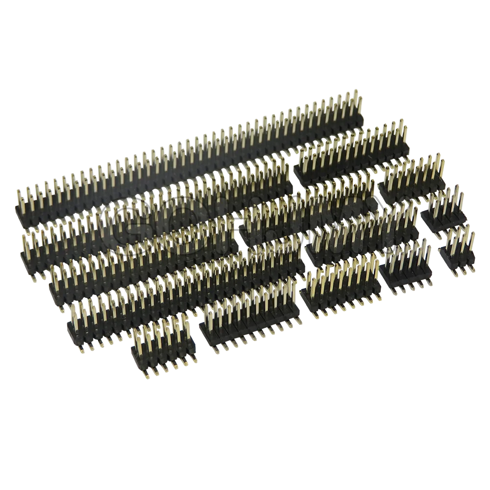 10PCS SMD SMT 2*2/3/4/5/6/7/8/9/10/12/16/20/40/ PIN double row male PIN Header 2.54MM Pitch Strip Connector 2X4/5/6/7/8/10/12/20